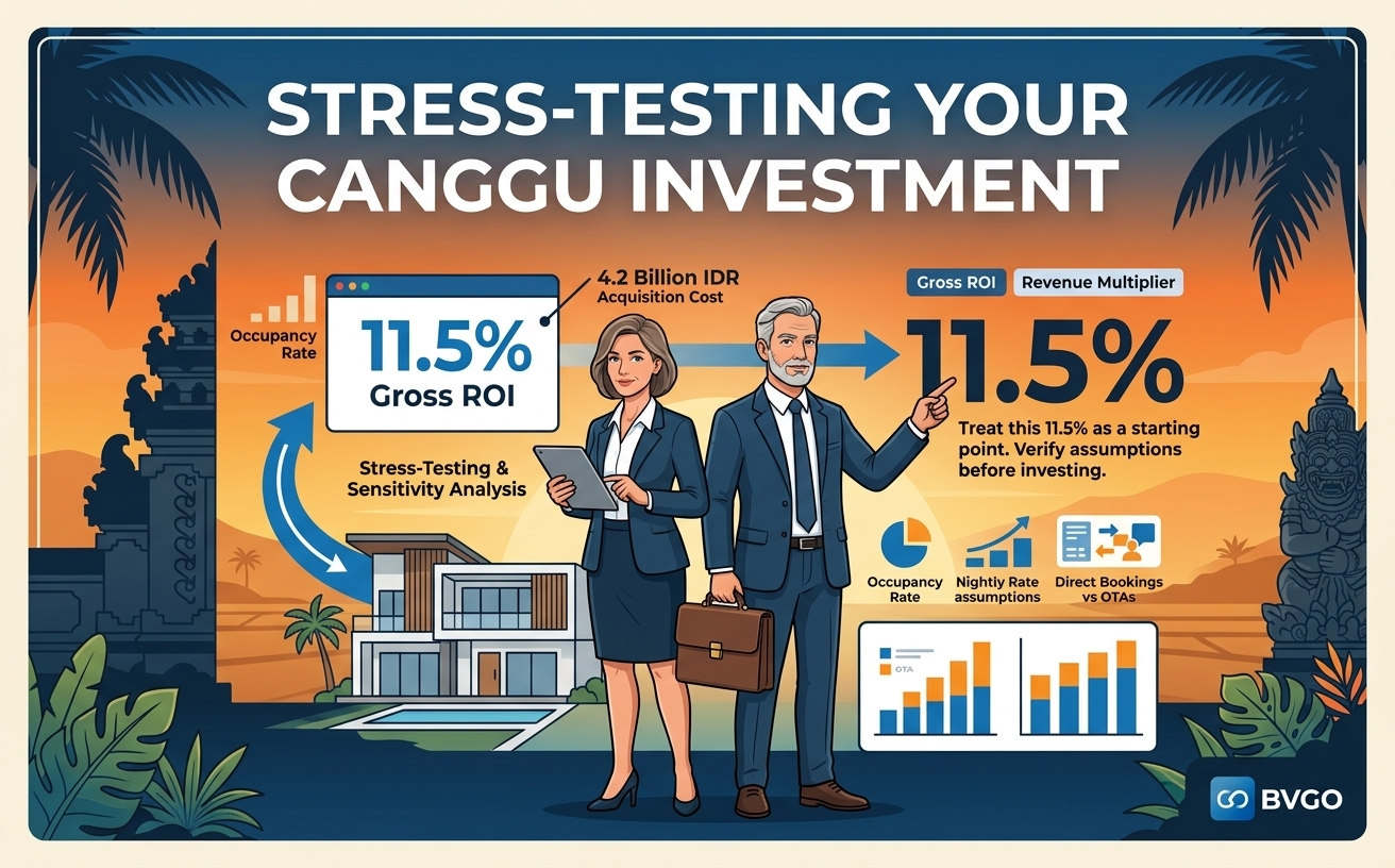 Canggu 2-Bedroom Example