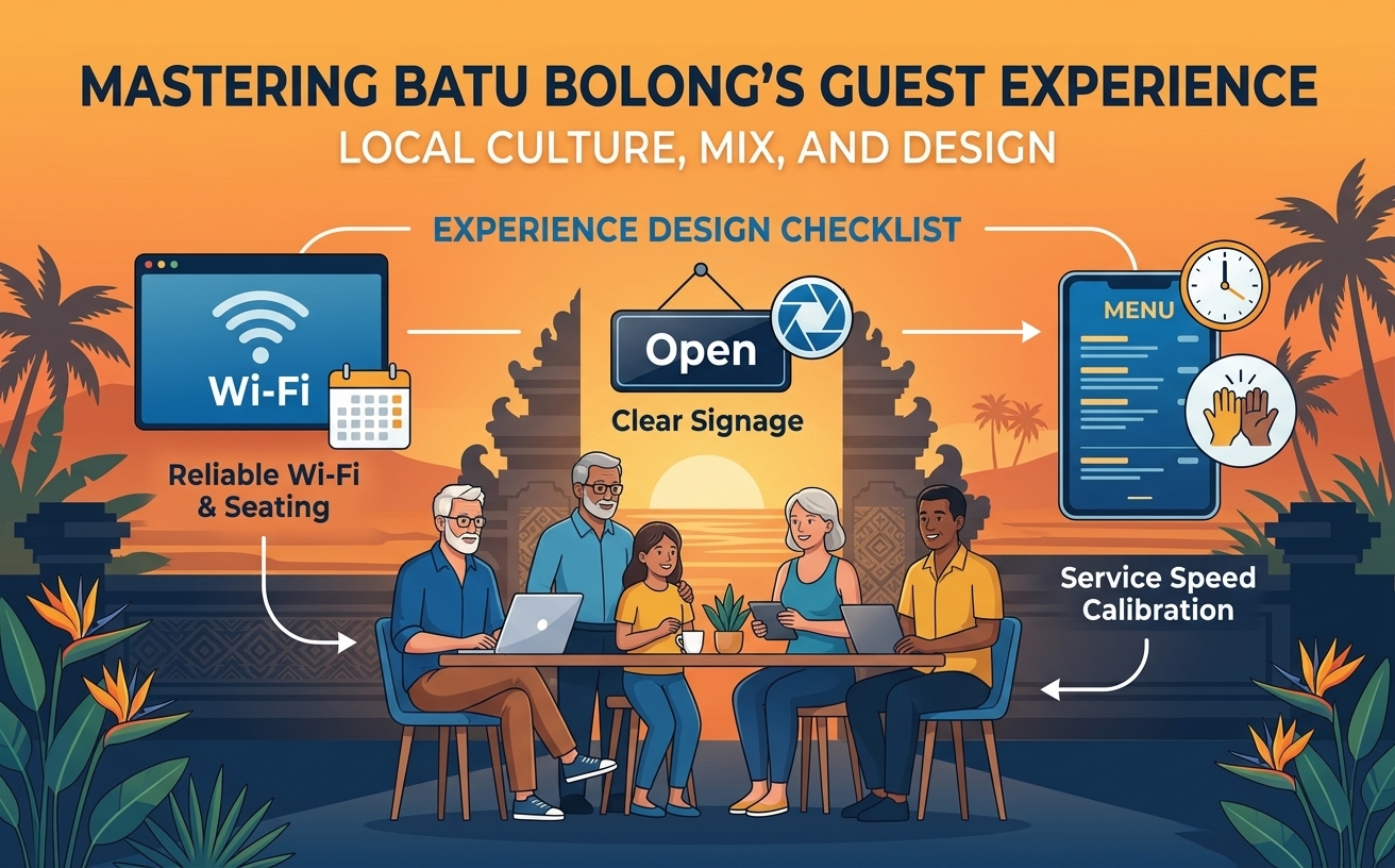 Local culture and visitor mix