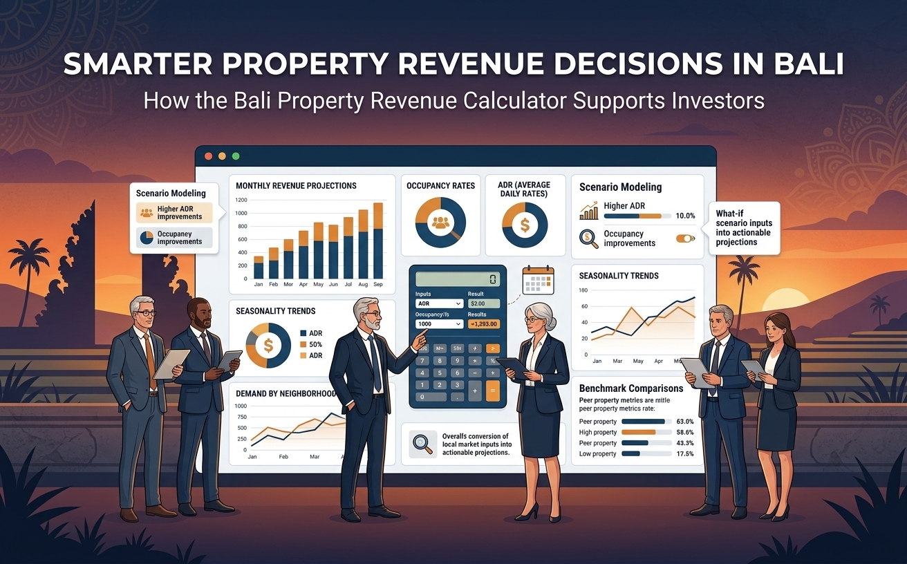 Bali property revenue calculator