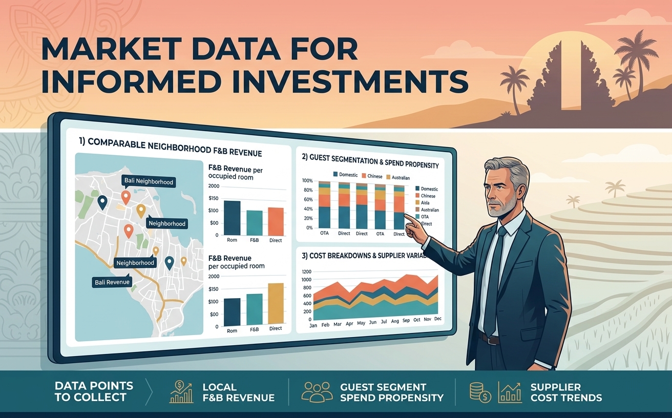 Market data informing investment