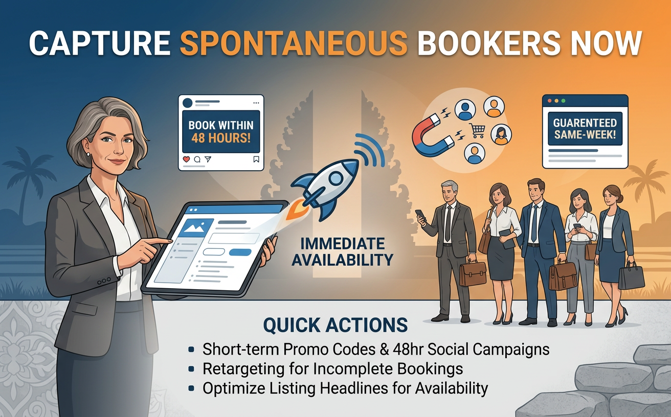 Marketing Strategies for Spontaneous Bookers