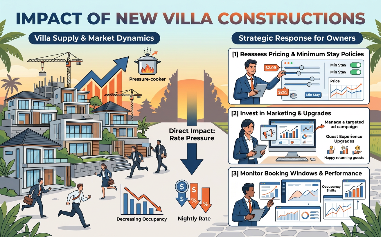 Impact of new villa constructions