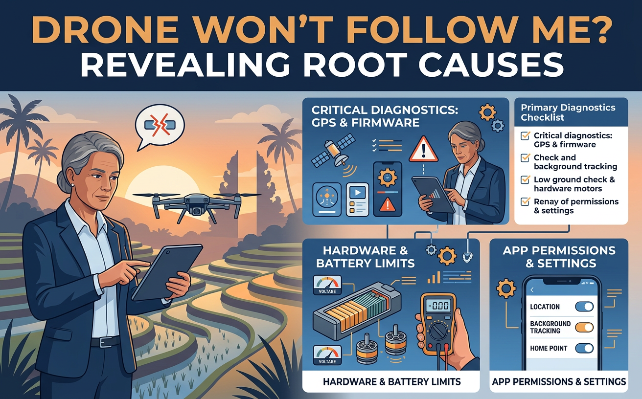 drone troubleshooting