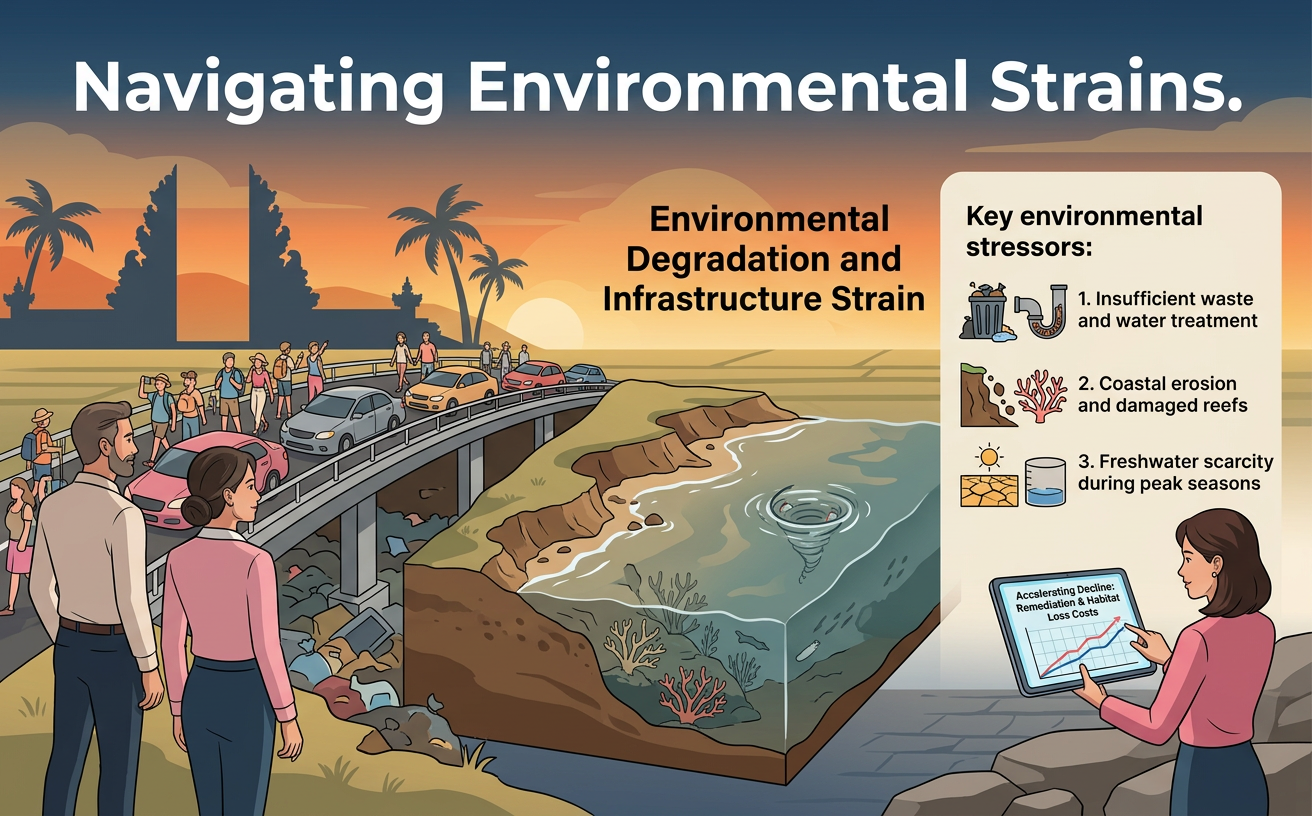 Environmental strain in Bali