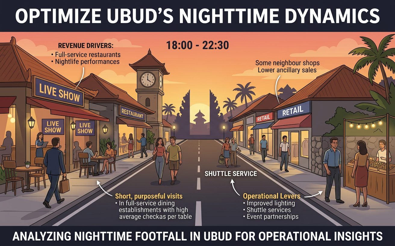 Nighttime Dynamics in Ubud