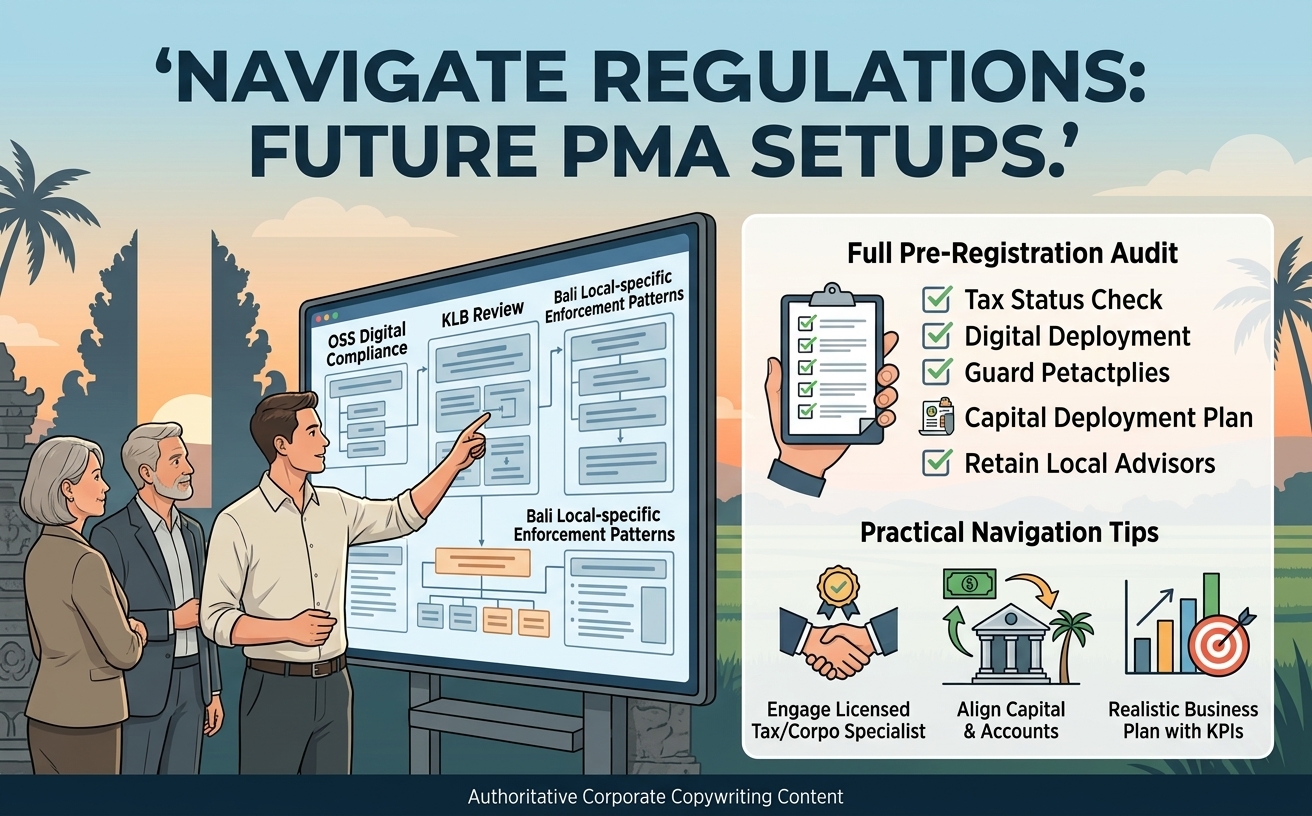 Strategies for Future PMA Setups
