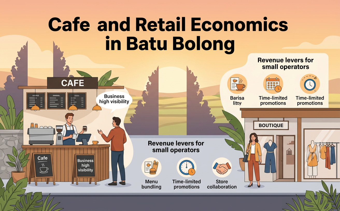 Batu Bolong cafes