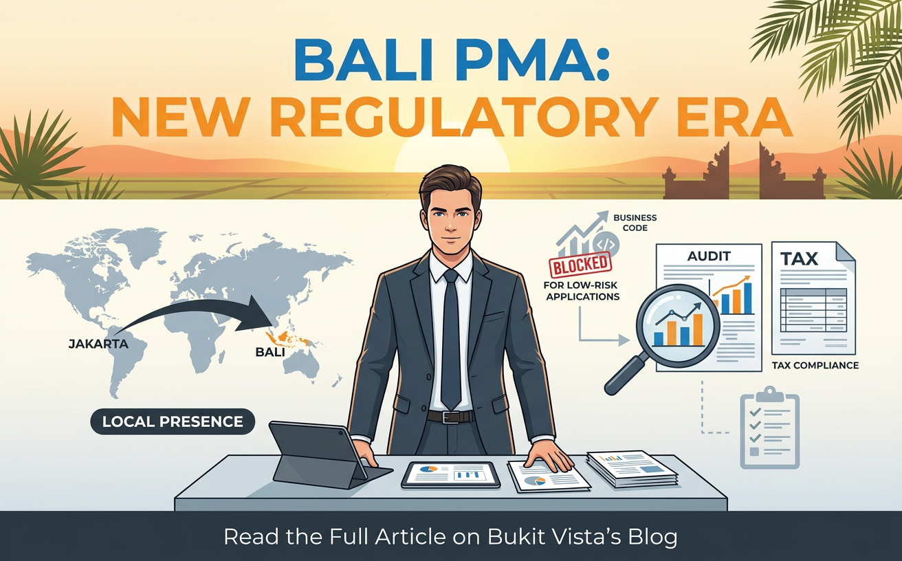 Key Takeaways for Bali PMA
